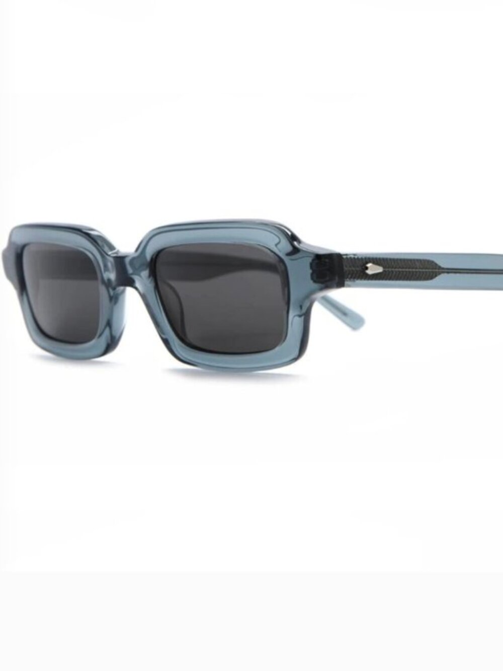 Crap Eyewear Lucid Blur Crystal Slate Polarized Sunglasses